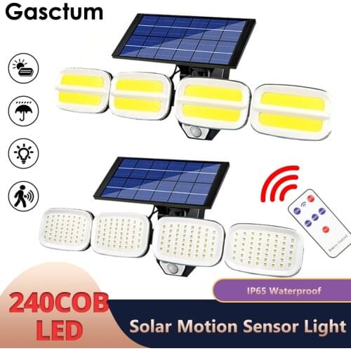 10000mah Super Bright Solar Light 240COB/200LED Street Lamp for Garden IP65 Waterproof Outdoor Indoor Solar Lamp With Wide Angle