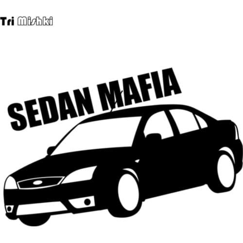 Tri Mishki 13.4x20cm sedan mafia for ford mondeo car sticker auto sticker car decals HZX550