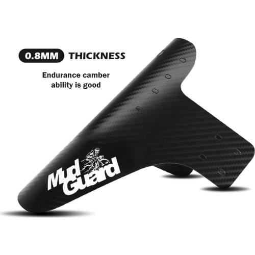 6 Colors Bicycle Fenders Quality Carbon Fiber Front /rear Bike Mudguard MTB Mountain Bike Wings Mud Guard Cycling Accessories