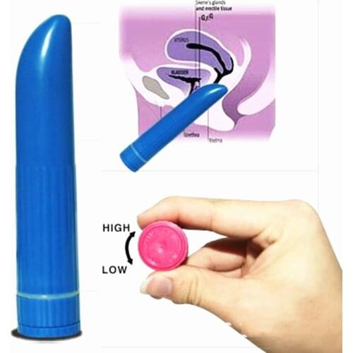 Bullet Vibrator 5 inch Tiny clitoral stimulation, G-Spot solo sex toys for women couples BASICS Vibrating