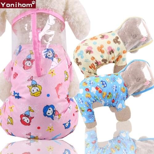 Waterproof Rain Coat for Dogs Cat Raincoat for Small Dogs Jackets Rain Waterproof Dog Coat Winter Transparent Dogs Raincoats Pet