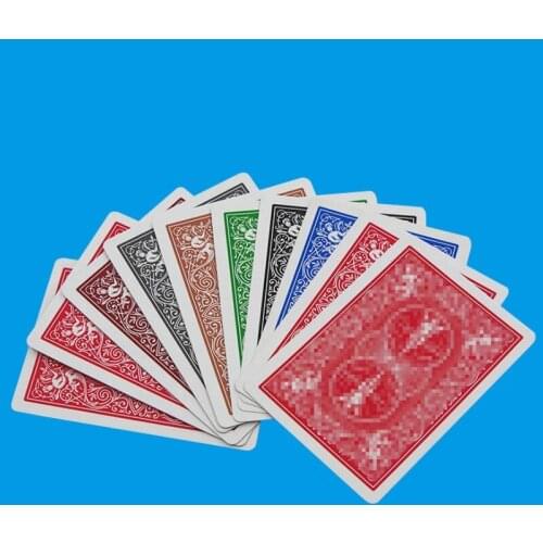 Magic Toys Changes Color Card Magic Props Magic Card Sets Magic Trick Mentalism Illusion Close Up Magia Toy Easy To Do YH1974