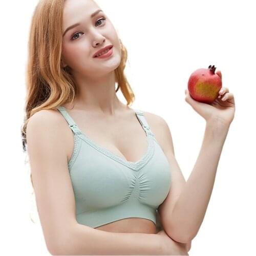 Women Maternity Bra for Feeding Pregnancy Breastfeeding Bra Nursing Underwear Clothes for Pregnant Women Clothing Plus Size