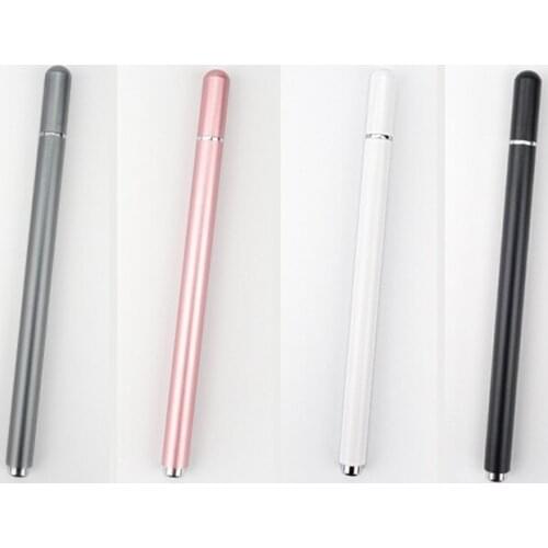 100pcs/lot Capacitive Touch Pen Magnetic Tape Replacement Transparent Disc Tip Capacitive Screen Universal Handwriting Stylus