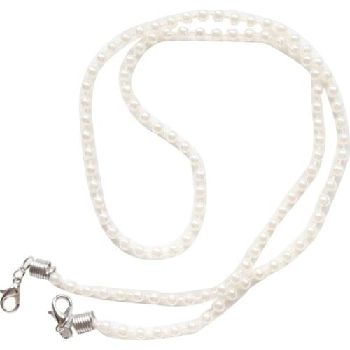 2020 New Fashion Jewelry Acrylic Imitation Pearl Glass Crystal Bead Sunglasses Glasses Chain Eyeglass Eyewear Wholesale