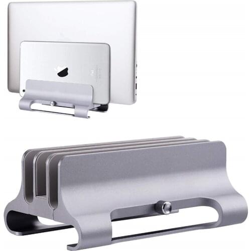 3 In 1 Firm Adjustable Laptop Stand for 11-15 inch Macbook Air Pro Vertical Base Notebook Cooling Stand Holder For Matebook Pro