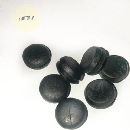 500pcs end plugs for the enclosure black plug to cover the hole of obd connector