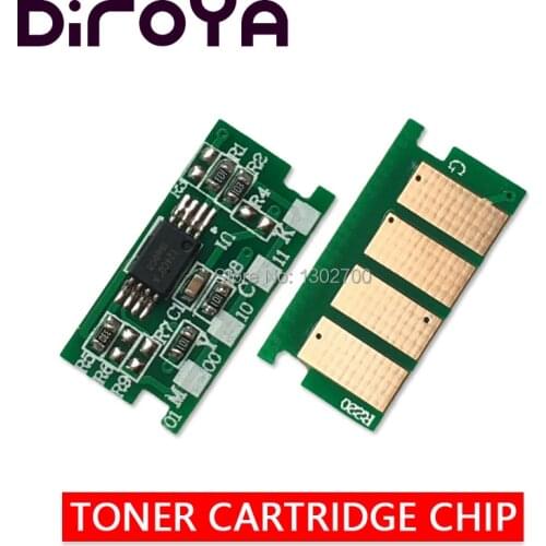 8PCS SPC220 C220 KCMY toner cartridge chip For Ricoh Aficio SP C220s SPC220 SPC240 C240dn C240 240dn SPC 220 240 240sf printer