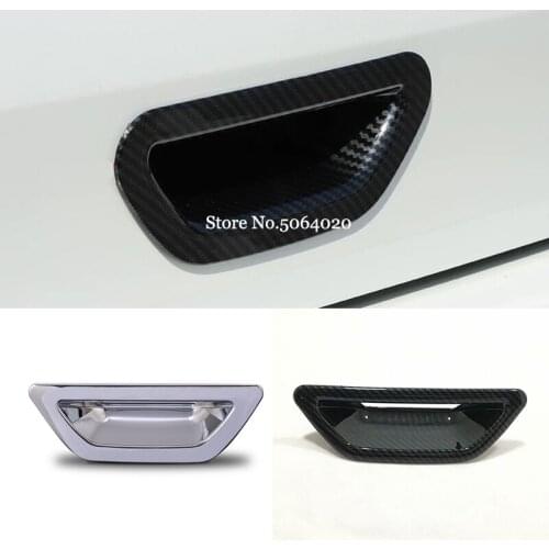 ABS Chrome For Nissan X-trail Xtrail T32 Rogue 2014-2020 Accessories Rear Door bowl Tail Door Bowl Cover Trim Car Styling 1pcs