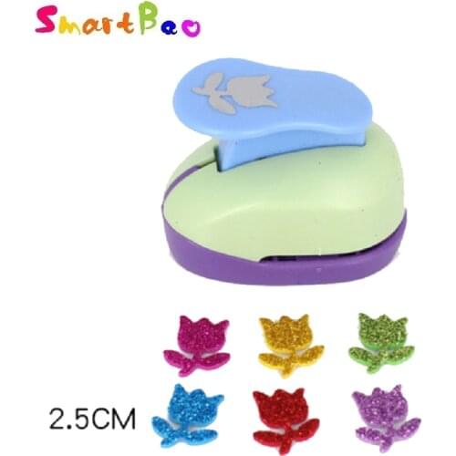 Rose Flower Paper Punches for Scrapbooking Scrapbook Perfurador ; Pattern Width about: 25mm/1"