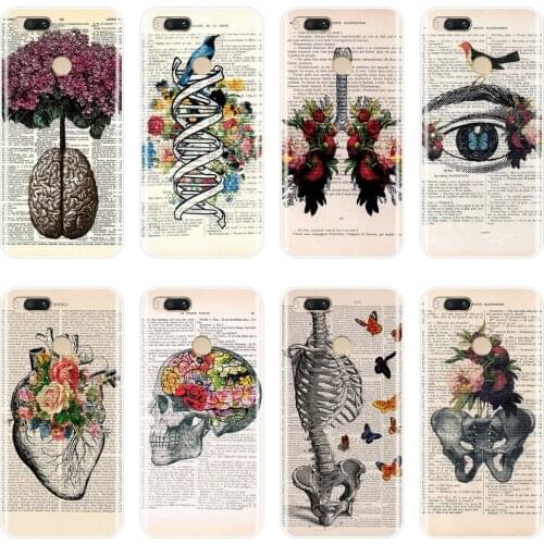 Skull Back Cover For Xiaomi Xiaomi MI A1 A2 Lite Mi5 Mi6 Mi8 Soft Silicone Phone Case For Xiaomi Mi 5 5C 5S 5X 6 6X Plus 8 SE