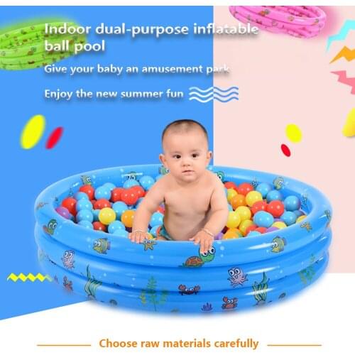 Home inflatable swimming pool foldable childrens paddling pool Paddling Play Children Round Basin Bathtub Portable Kids Outdoor
