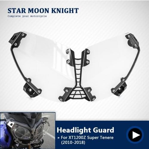 Headlight Head Lamp Light Guard Cover Protector For Yamaha XT1200Z XT 1200 Z Super Tenere XTZ1200 ES XT Z 1200
