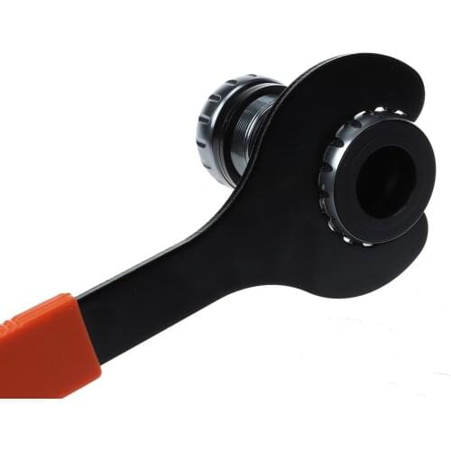 Mountain Bicycle Bottom Bracket Parts Accessories Tools Adjustable Stainless Road Spanner Bike BB Axle Nut Wrench Tool