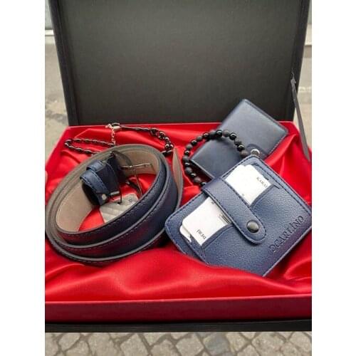 Karalı Deri Wallets And Business Card Holders