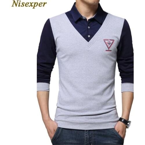 Mens Shirt Fashion Unique Design Mens Clothing Collar Pathwork Long Sleeve Male Social Shirt Office Shirts Plus Size 5XL