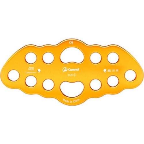 12-hole Force-bearing Mountaineering Equipment Finger Force Board Rock Climbing Rope-separator