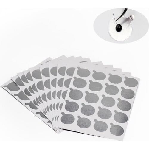 Disposable 300Pcs Eyelash glue holder Pallet Eyelash Extension glue pads Under Stand Eyelash Eye Beauty Tools size 2.5cm