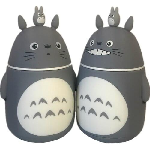 Personality Cartoon Water Bottle Heat Resistant Glass Lovely Portable KettleTotoro Totoro Anime Water Cup