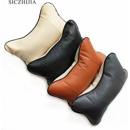 PU leather car seat breathable headrest for Mazda 2 3 5 6 CX5 CX7 CX9 Atenza Axela