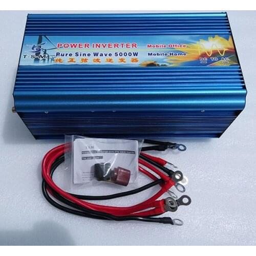 5KW DC 36V TO AC 220V 60HZ Pure Sine Wave Inverter 5000W Peak 10000W
