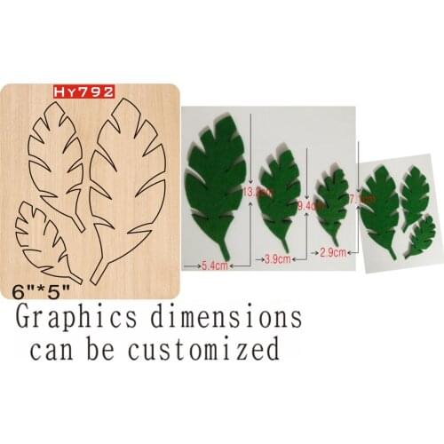 Feather cutting dies 2019 die cut & wooden dies Suitable for common die cutting machines on the market