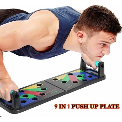 Push Up Rack Board Training Fitness Exercise Push-up Stands Body Building Training System Home Gym Workout Sports Equipment