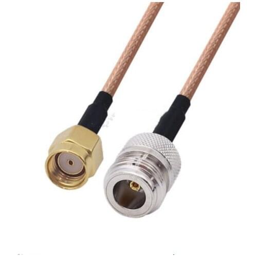 RP-SMA Male to N Female Connector Pigtail Jumper RG316 Cable 50 ohm