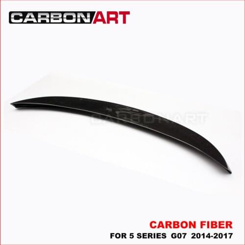 AC Style Carbon Fiber Trunk Wing Spoiler for bm w 5 Series GT F07 (LCI: 2014-2017) Carbon Fiber Rear Trunk Lid Spoiler Car Wing