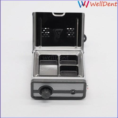 Dental Lab Dental Analog Wax Heating Dipping 3-Well Portable Pot Lab Heater Equipment Dental Instrument