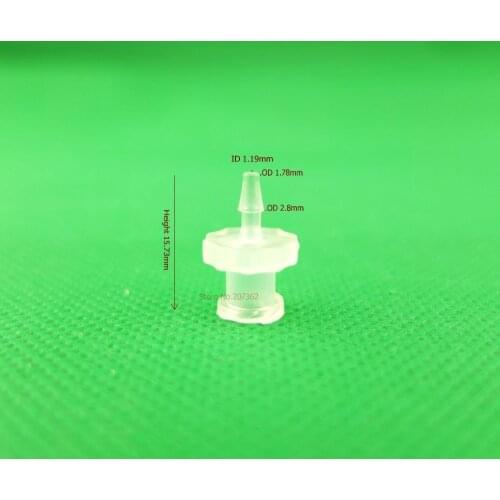 Pack of 10 x 1/16inch-Barb Luer Lock Female Connector Syringe Fitting (polyprop)