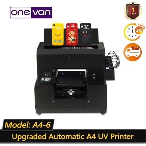 11.11 UV Printer A4 Size Inkjet 110V 220V Portable Free with Ink For Phone Case Photo Lighter cover printing