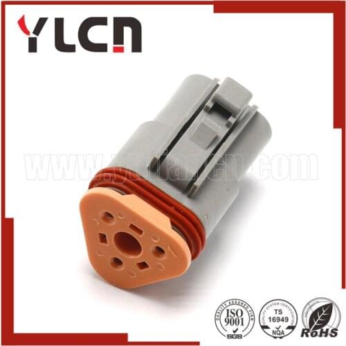 3 Pins Waterproof Cable Automotive Connector Plug Male AT-DT Type Connectors DT06-3S