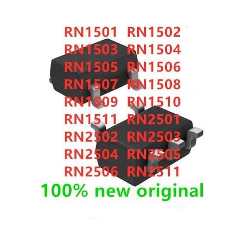 50PCS RN1501 RN1502 RN1503 RN1504 RN1505 RN1506 RN1507 RN1508 RN1509 RN1510 RN1511 RN2501 RN2502 RN2503 RN2504 RN2505