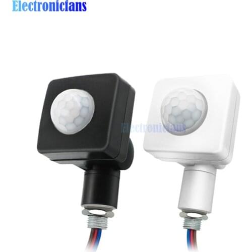 AC 85-265V Mini LED Flood Light Ultra-thin Body Sensor Switch PIR Motion Sensor Human Body Infrared Sensor Smart Detector Module