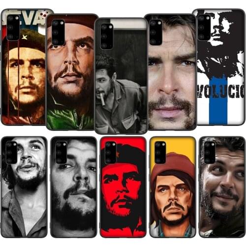 T33 Che Guevara Smoking Cigar Case for Samsung Galaxy Note 8 9 10 S6 S7 S8 S9 S10 S10E S20 Ultra Plus Edge Lite
