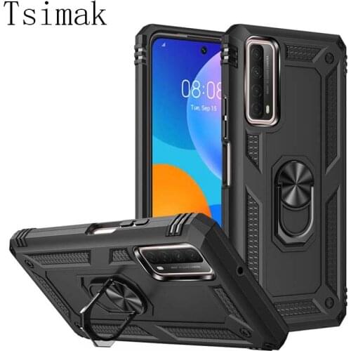 Case For Huawei P Smart 2021 2020 Y5P Y6P Y7P Y8P Y7A Y9A Y8S Y9S Phone Cover for Honor 20 9A 9C 9S Armor Shockproof Back Coque