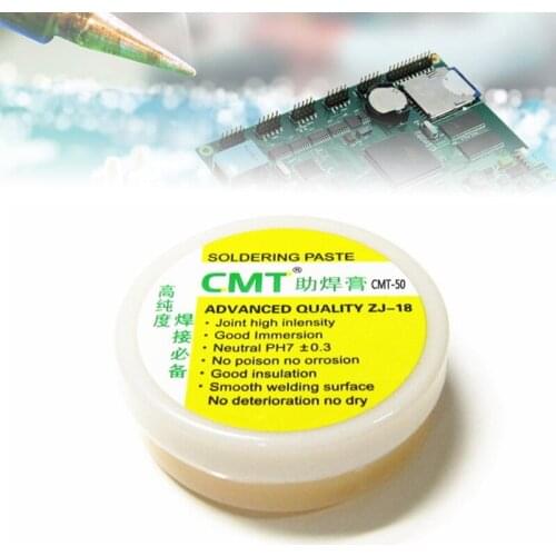 CMT-50g Rosin Flux Soldering Paste High Purity Welding Flux Soldering for PCB BGA PGA SMD Repair