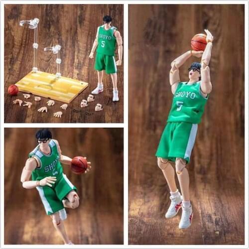 Dasin GT model 6 inch action figure anime Slam Dunk SHOYO Toru Hanagata ND045