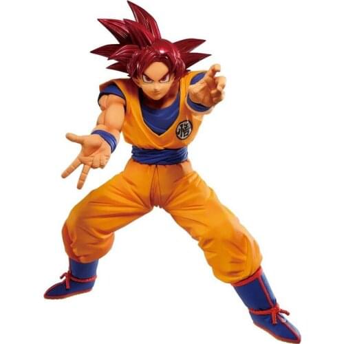 BANDAI Banpresto Original DRAGON BALL Son goku Figure MAXIMATIC Anime Model Doll Toys Gifts BP17034