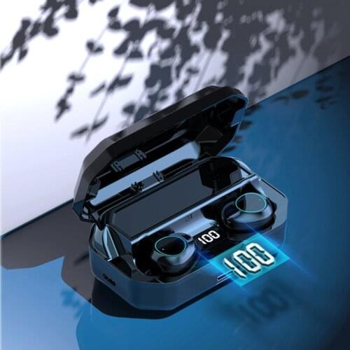 G03 Bluetooth Earphone IPX7 Waterproof LED Display 5.0 Stereo Wireless for all phones TWS for Running Xiaomi Redmi Note 5 Pro