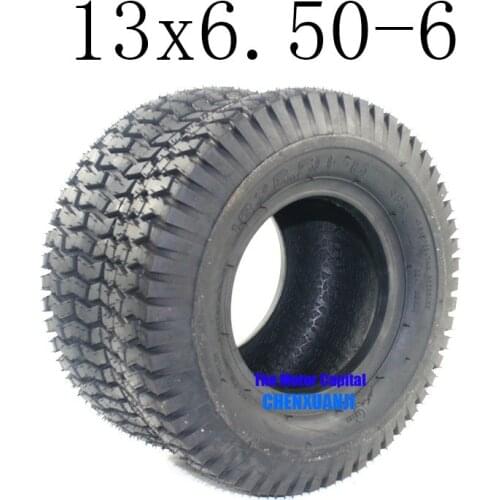 Hot Sale Good Reputation Tubeless Tire 13x6.50-6 for ATV QUAD Golf Buggy Mower Go-kart Lawnmowers 13x6.50-6 Tire