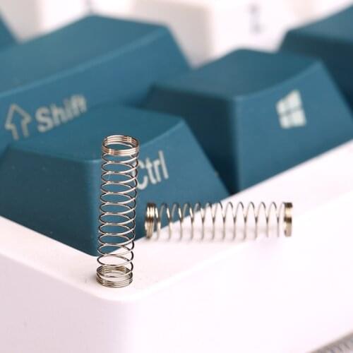 Suitable for Diy cherry mx mechanical keyboard 16mm mm 110pcs long switch spring 55G/62G/40G/70G/67G/80G