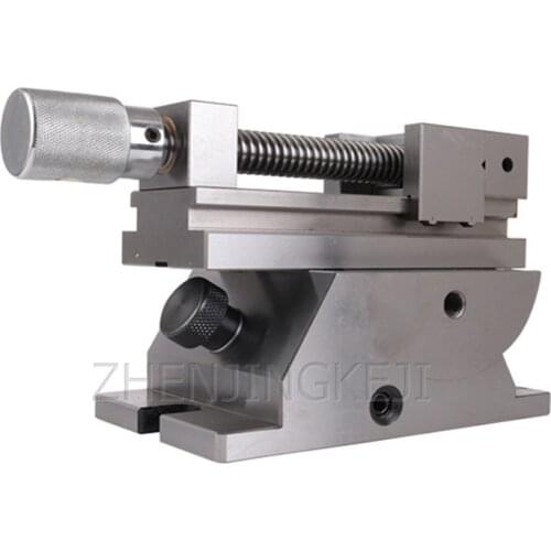 Precision Vise Flat-nose Pliers Tools Angle Solid Milling Machine Pliers 360° Rotation Adjustable Angle Sine Tilting Grinder