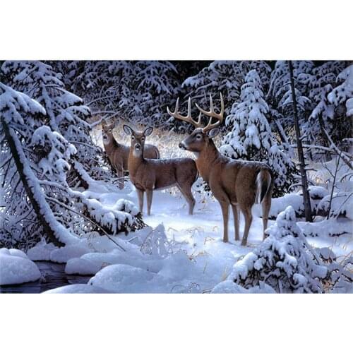 Diy 5d diamond painting living room Riverside cottage bedroom cross stitch diamond stick drill home decon Easter Valentines Day