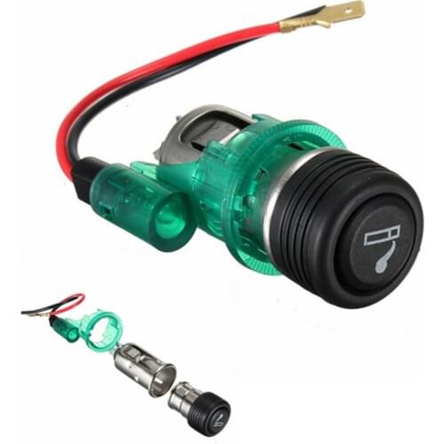 IZTOSS Universal Multifunction Car Cigarette Lighter 12V for VW BMW Toyota Honda Audi Mercedes Fiat