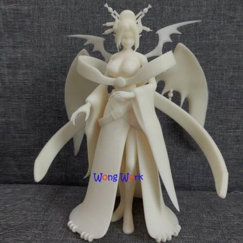 Wong Work Unpainted 10cmH 15cmH 20cmH 25cmH 3D Printing Unassembled Garage Kits GK Model Kit Figure Statue WAY-210603-28