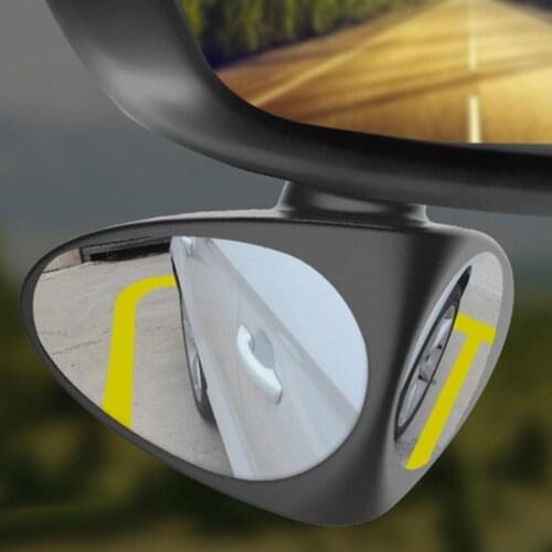 1PCS Car Blind Spot 360 Degree Rotating Automobile Rear View Parking Security Mirror Car Accessories Exterior Spared Parts