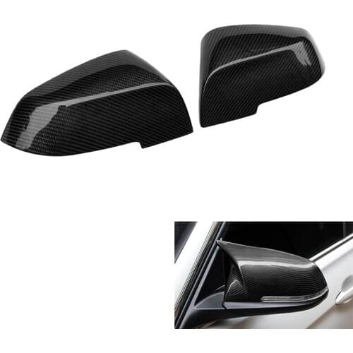 2Pcs/Set Side Mirror Cover Caps for BMW X3 X4 X5 X6 F15 F16 2014-2018,Durable Light Weight
