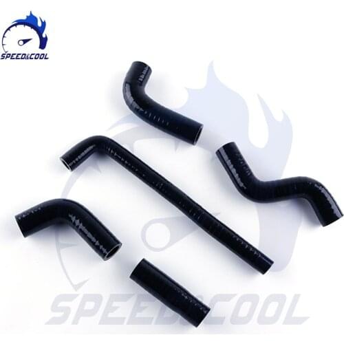 Motorcycle Silicone Radiator Coolant Hose Kit For KTM 400 450 525 EXC 2001-2007 High Performance Pressure Temperature